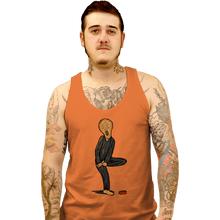 Load image into Gallery viewer, Shirts Tank Top, Unisex / Small / Orange The Scream Of Pain
