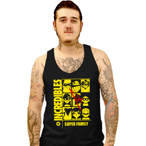 Shirts Tank Top, Unisex / Small / Black Who Watches The Family?