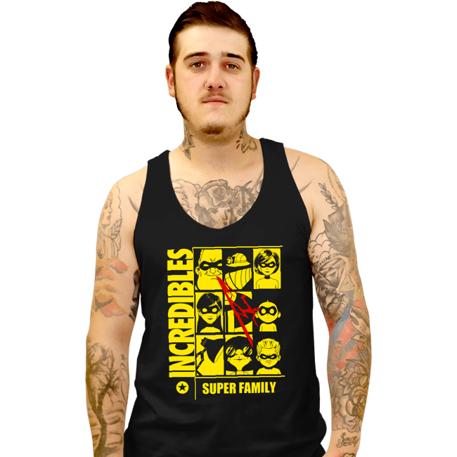 Shirts Tank Top, Unisex / Small / Black Who Watches The Family?