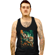 Load image into Gallery viewer, Daily_Deal_Shirts Tank Top, Unisex / Small / Black Saiyan Fight
