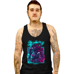Daily_Deal_Shirts Tank Top, Unisex / Small / Black Neon Mystery