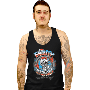 Daily_Deal_Shirts Tank Top, Unisex / Small / Black Frosty Christmas Adventures
