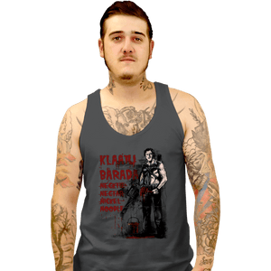 Daily_Deal_Shirts Tank Top, Unisex / Small / Charcoal NecronomiWall