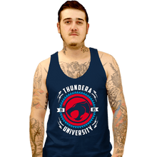 Load image into Gallery viewer, Daily_Deal_Shirts Tank Top, Unisex / Small / Navy Thundera University
