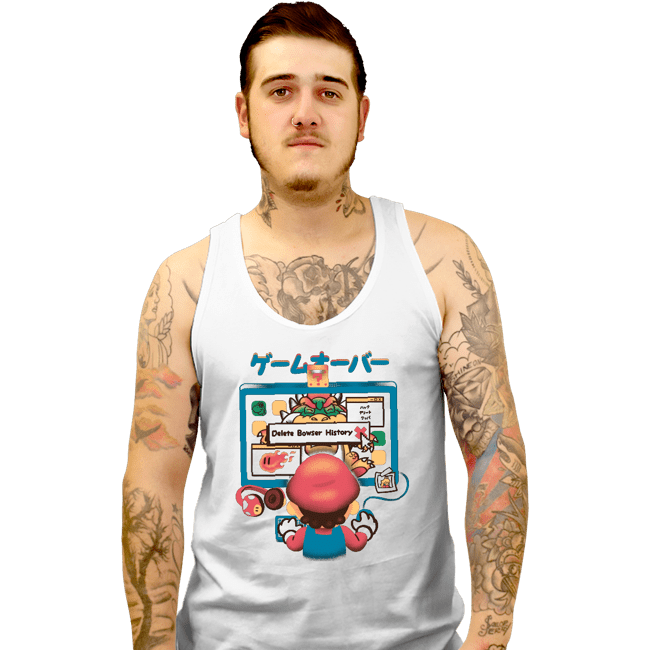 Daily_Deal_Shirts Tank Top, Unisex / Small / White Delete History