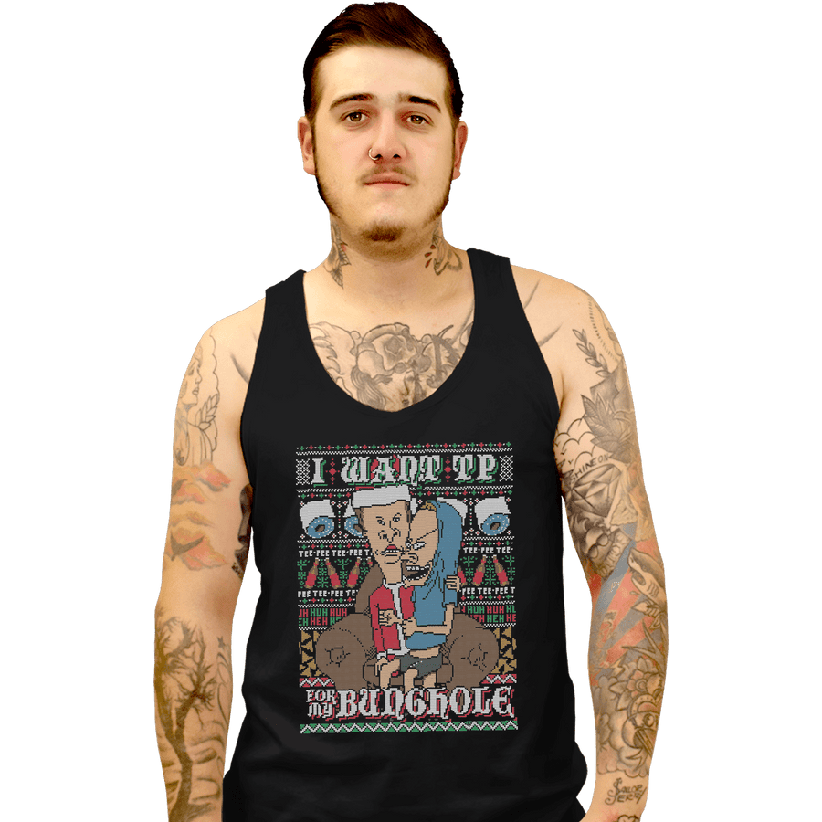 Shirts Tank Top, Unisex / Small / Black TP for Xmas