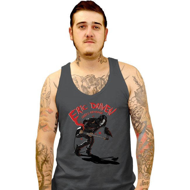 Secret_Shirts Tank Top, Unisex / Small / Charcoal Eric Draven's Revenge
