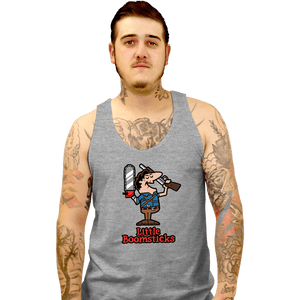 Daily_Deal_Shirts Tank Top, Unisex / Small / Sports Grey Little Boomsticks