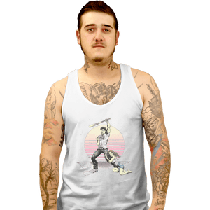 Shirts Tank Top, Unisex / Small / White Eastbound And Down