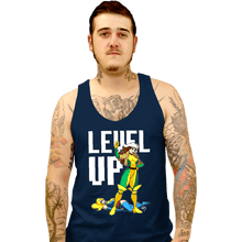 Load image into Gallery viewer, Secret_Shirts Tank Top, Unisex / Small / Navy Rogue Levels Up
