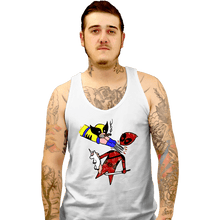 Load image into Gallery viewer, Secret_Shirts Tank Top, Unisex / Small / White He Loves Me
