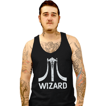 Load image into Gallery viewer, Secret_Shirts Tank Top, Unisex / Small / Black Wizard
