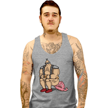 Load image into Gallery viewer, Secret_Shirts Tank Top, Unisex / Small / Sports Grey Suprise Villain
