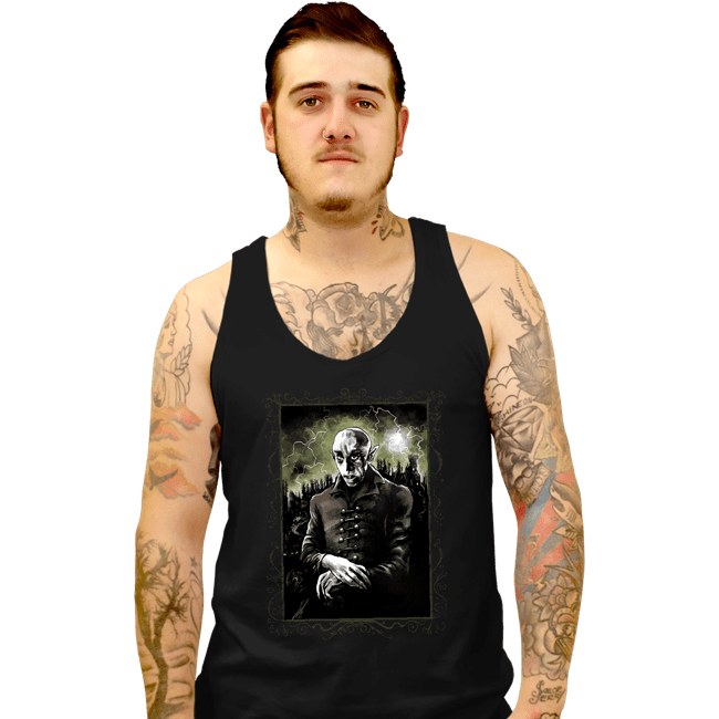 Secret_Shirts Tank Top, Unisex / Small / Black Portrait In Transylvania