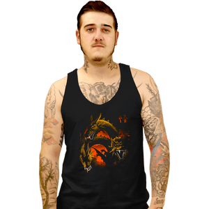 Daily_Deal_Shirts Tank Top, Unisex / Small / Black Monster Zero
