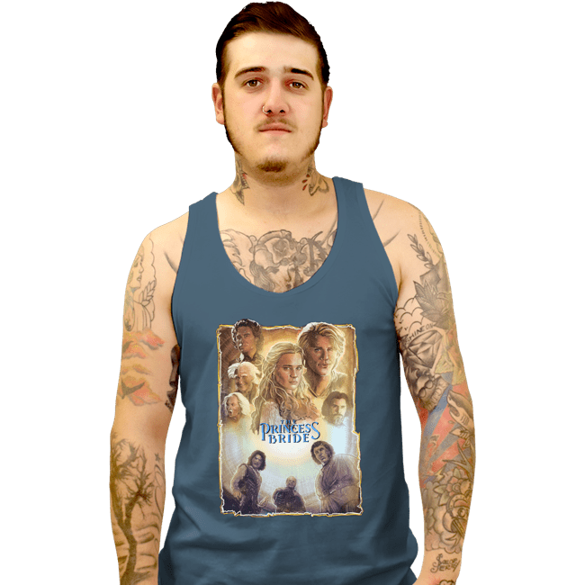 Secret_Shirts Tank Top, Unisex / Small / Indigo Blue The Princess Bride