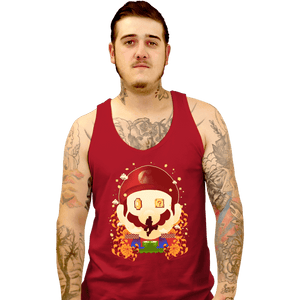 Daily_Deal_Shirts Tank Top, Unisex / Small / Red Mario Memories