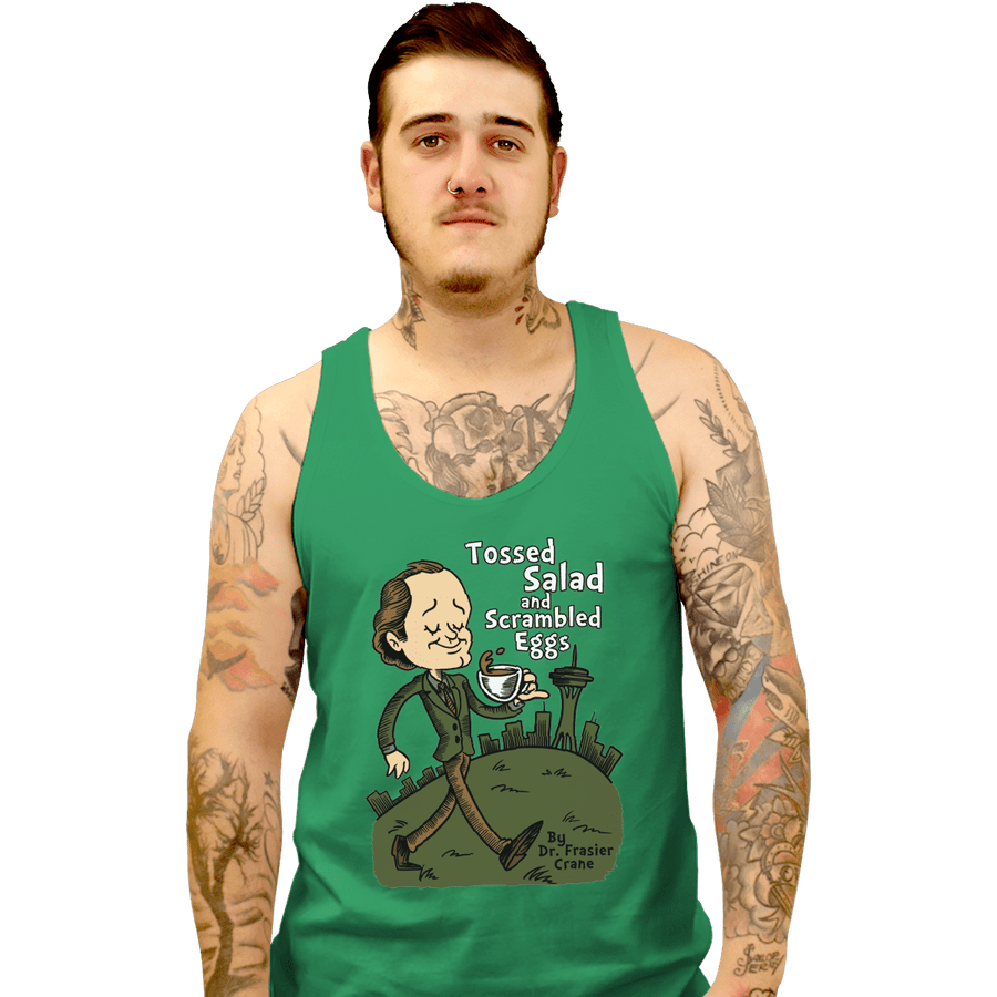 Shirts Tank Top, Unisex / Small / Irish Green Tossed Salad And Scrambled Eggs