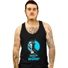Load image into Gallery viewer, Secret_Shirts Tank Top, Unisex / Small / Black Queen VS  Bishop
