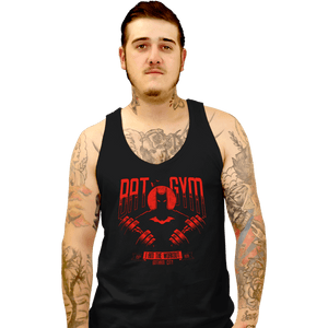 Daily_Deal_Shirts Tank Top, Unisex / Small / Black Bat Gym