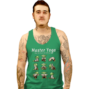 Daily_Deal_Shirts Tank Top, Unisex / Small / Sports Grey Master Yoga