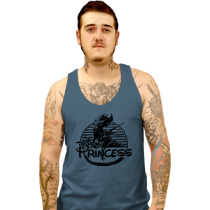 Secret_Shirts Tank Top, Unisex / Small / Indigo Blue The Princess
