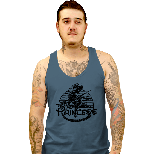 Secret_Shirts Tank Top, Unisex / Small / Indigo Blue The Princess