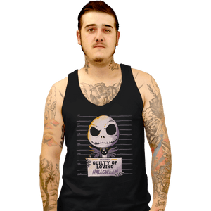 Shirts Tank Top, Unisex / Small / Black Guilty Jack