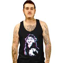 Load image into Gallery viewer, Daily_Deal_Shirts Tank Top, Unisex / Small / Black Glitched Scar
