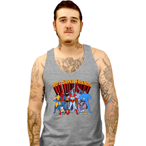 Secret_Shirts Tank Top, Unisex / Small / Sports Grey The 90s Superfriends