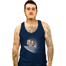 Load image into Gallery viewer, Shirts Tank Top, Unisex / Small / Navy The Pig King
