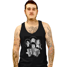 Load image into Gallery viewer, Shirts Tank Top, Unisex / Small / Black Bohemian Polka
