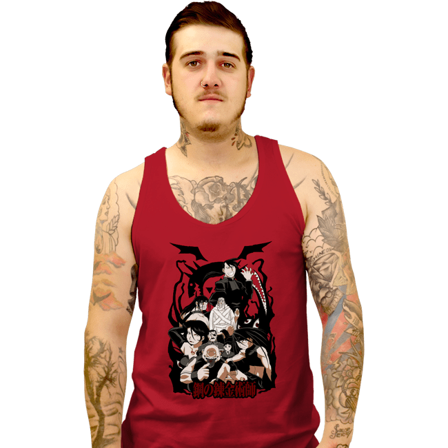 Secret_Shirts Tank Top, Unisex / Small / Red Homunculus