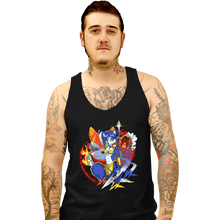 Load image into Gallery viewer, Secret_Shirts Tank Top, Unisex / Small / Black Dino Planet
