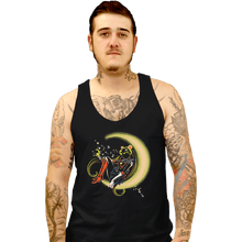 Load image into Gallery viewer, Shirts Tank Top, Unisex / Small / Black Moon Power
