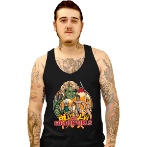 Daily_Deal_Shirts Tank Top, Unisex / Small / Black Golden Axe Girls