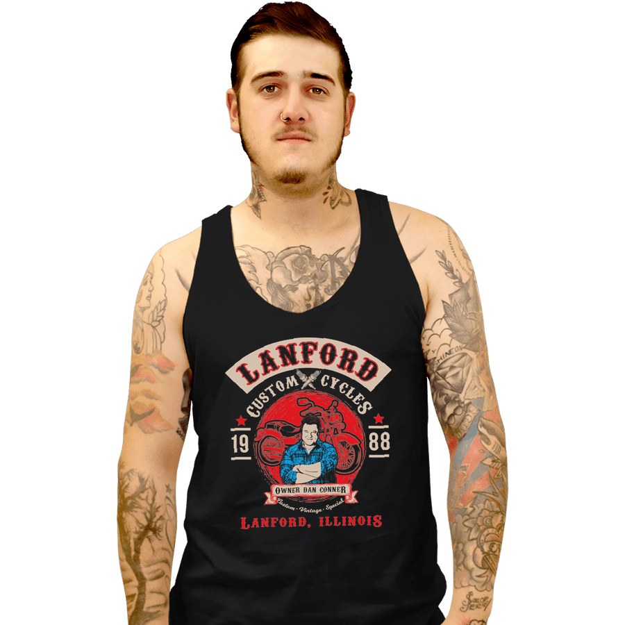 Shirts Tank Top, Unisex / Small / Black Dan Connor Customs