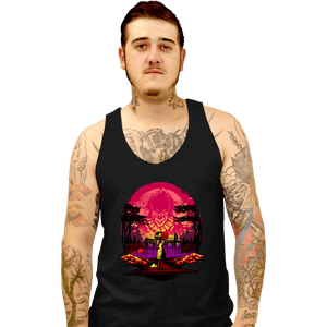 Daily_Deal_Shirts Tank Top, Unisex / Small / Black Pennywise's Attack