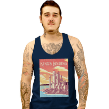 Load image into Gallery viewer, Shirts Tank Top, Unisex / Small / Navy Visit King&#39;s Landing
