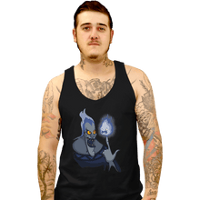 Load image into Gallery viewer, Shirts Tank Top, Unisex / Small / Black Finger Flame
