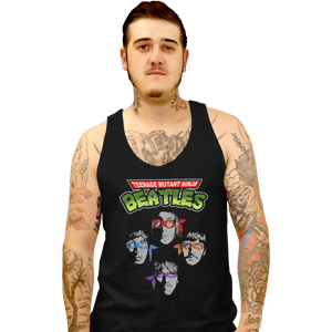 Shirts Tank Top, Unisex / Small / Black Ninja Beatles