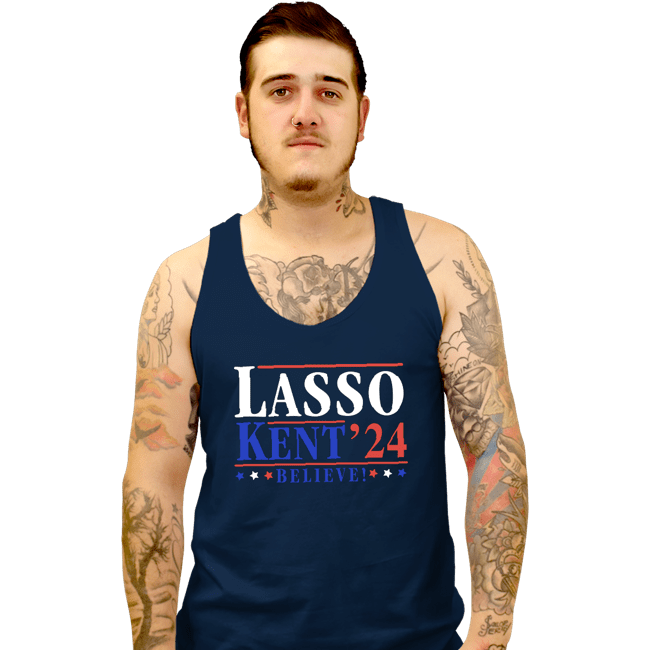 Secret_Shirts Tank Top, Unisex / Small / Navy Lasso Kent 24