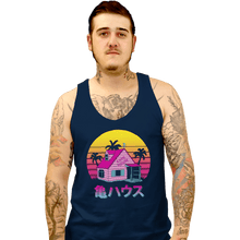 Load image into Gallery viewer, Shirts Tank Top, Unisex / Small / Navy Retro Kame House
