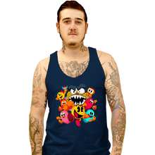 Load image into Gallery viewer, Secret_Shirts Tank Top, Unisex / Small / Navy Pac-Man World

