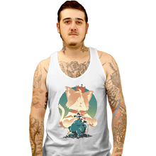 Load image into Gallery viewer, Daily_Deal_Shirts Tank Top, Unisex / Small / White Shinra Spy Moggy
