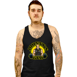 Shirts Tank Top, Unisex / Small / Black Johnny's Gym