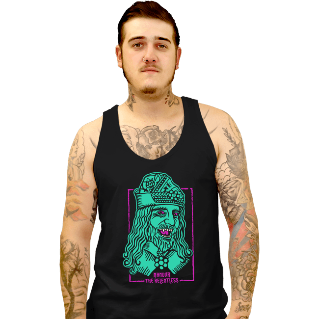 Shirts Tank Top, Unisex / Small / Black Relentless Draculea