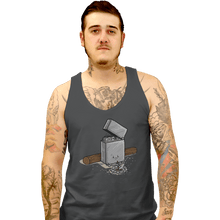 Load image into Gallery viewer, Shirts Tank Top, Unisex / Small / Charcoal Out Of Fuel
