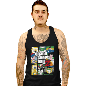 Shirts Tank Top, Unisex / Small / Black Grand Theft Ball Z