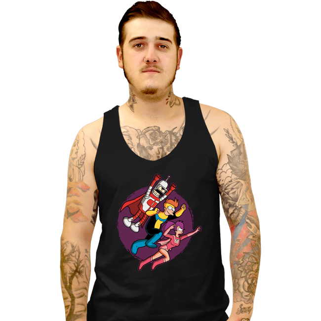 Daily_Deal_Shirts Tank Top, Unisex / Small / Black Invincirama